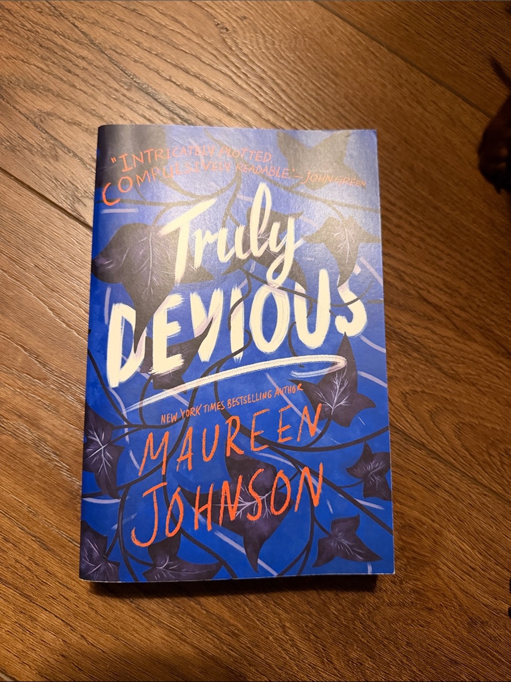 Truly Devious by Maureen Johnson - Blue Cover